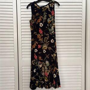 AK sleeveless Floral dress